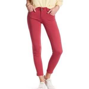 Democracy Solution Ankle Jean Red w/ Ankle Zip